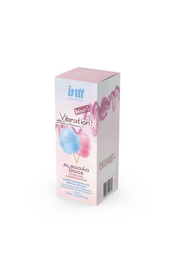 GEL VIBRATION EXTRA FORTE VIBRA, PULSA E AQUECE ALGODAO DOCE 17ML