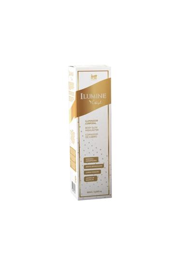 ILUMINADOR CORPORAL COM MICROPÉROLAS DOURADAS EFEITO BRONZEADO 240ML