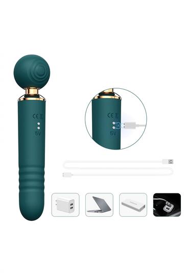VARINHA MAGICA VIBRATORIA SOBE DESCE SUCCAO E PULSADOR