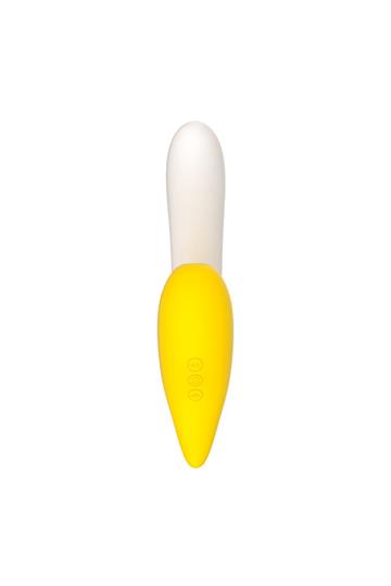VIBRADOR PENETRAVEL BANANA C/ CABECA GIRATORIA