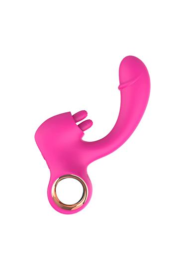 VIBRADOR PENETRAVEL COM ALCA DUPLA PENETRACAO