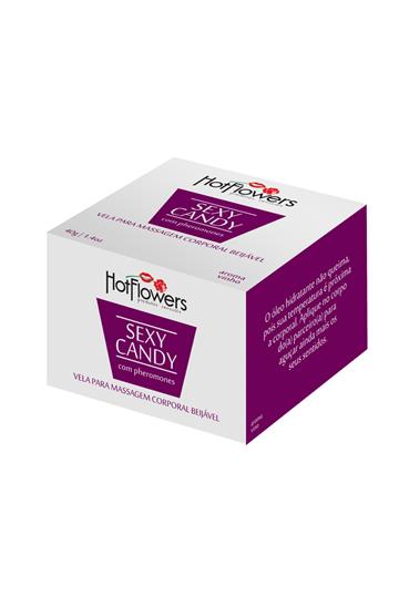 VELA BEIJAVEL SEXY CANDY VINHO 40G
