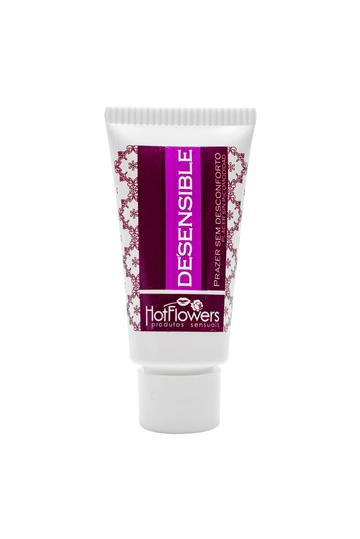 GEL FACILITADOR ANAL DESSENSSIBILIZANTE PARA O CONFORTO DESENSIBLE 18G
