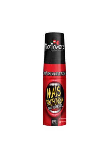 SPRAY FACILITADOR PARA UM ORAL MAIS PROFUNDO - MAIS PROFUNDA 12ML