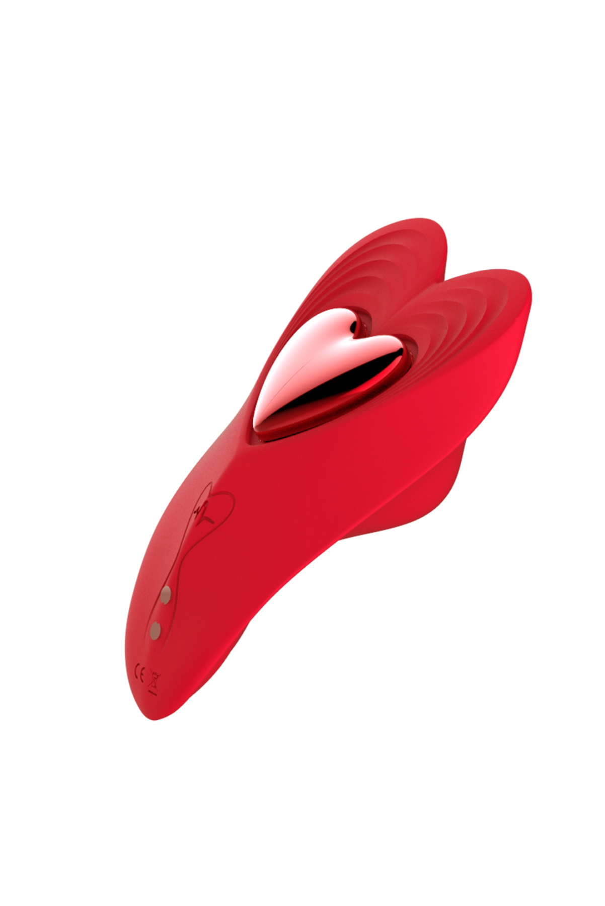 VIBRADOR DE CALCINHA POR APLICATIVO COM IMA FORMATO CORACAO