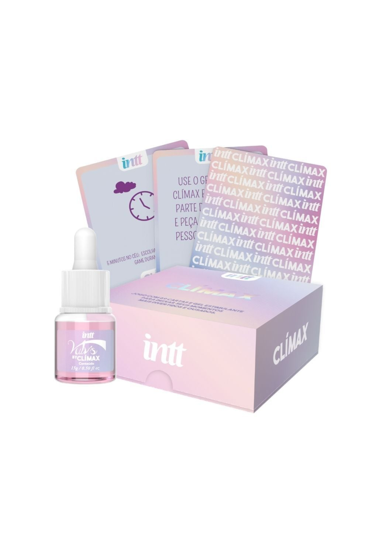 KIT CLIMAX - JOGO COM 69 CARTAS + GEL EXCITANTE VULVS