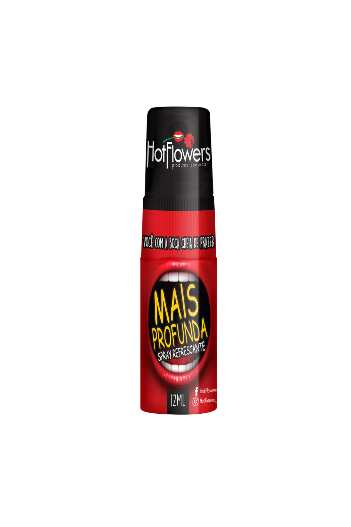 SPRAY FACILITADOR PARA UM ORAL MAIS PROFUNDO - MAIS PROFUNDA 12ML