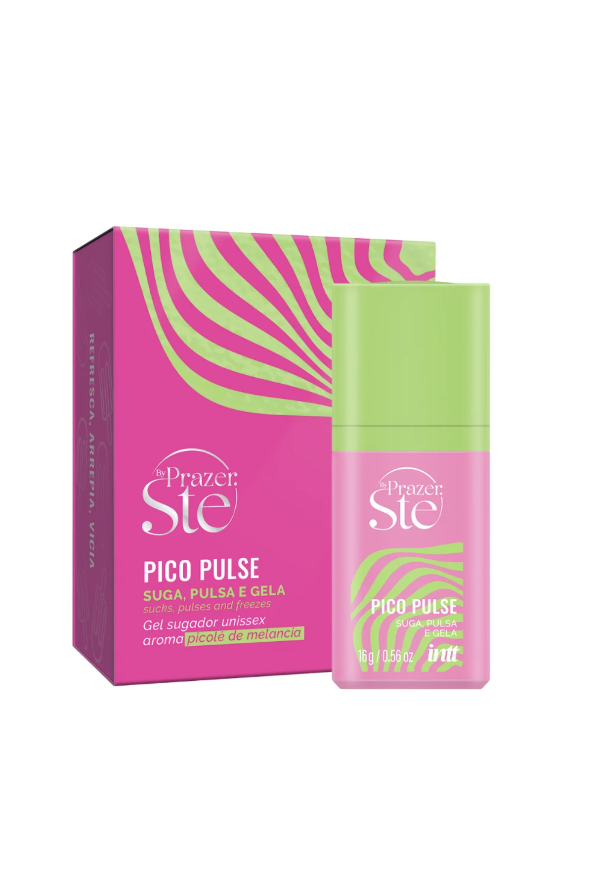 PICO PULSE GEL ESTIMULANTE FEMININO PULSA, EXCITA, VIBRA E ESQUENTA 16G