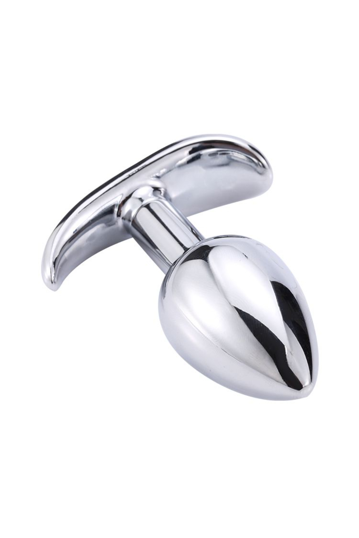 PLUG ANAL DE METAL COM LACRE MAIOR P